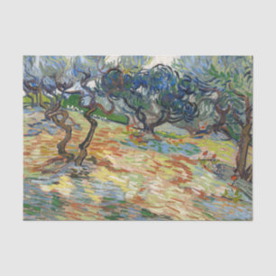 Olive Trees by Vincent Van Gogh   Tissue Paper