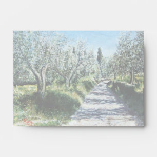 OLIVE TREES IN FLORENCE ENVELOPES