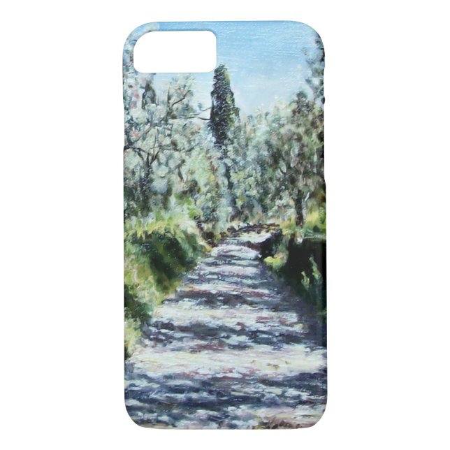OLIVE TREES IN RIMAGGIO Case-Mate iPhone CASE (Back)