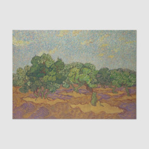 Olive Trees, Van Gogh, Decoupage Tissue Paper