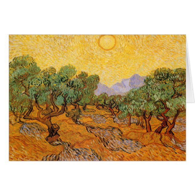 Olive Trees, Vincent Van Gogh (Front Horizontal)