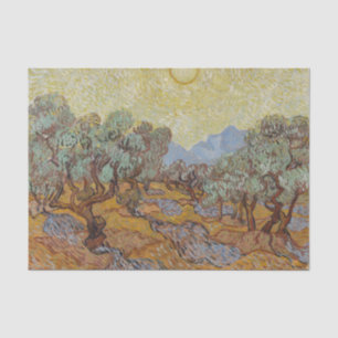Olive Trees, Vincent van Gogh Tissue Paper