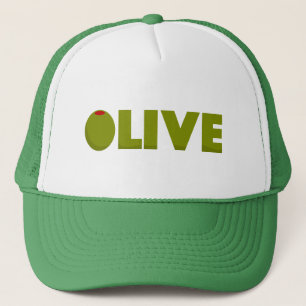 Olive Trucker Hat