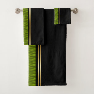 Olive Water Bath Towel Set