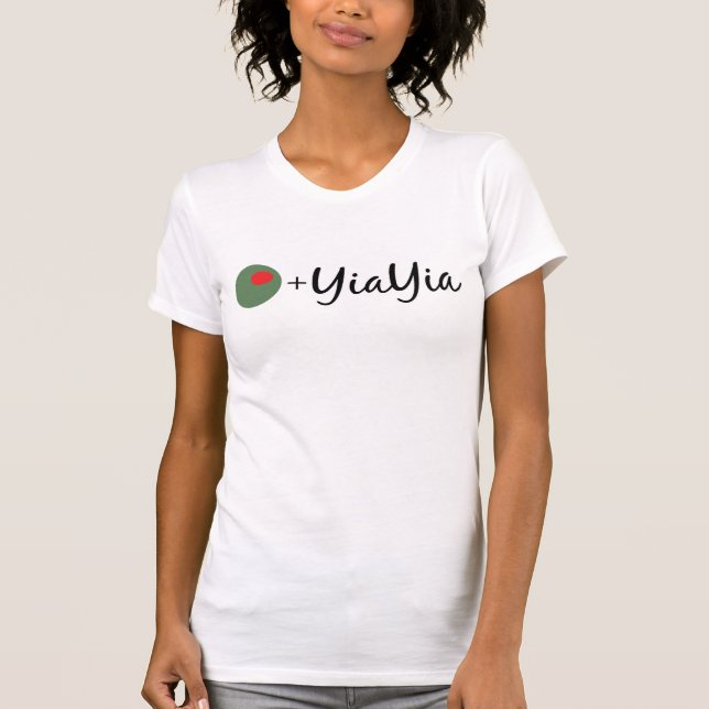 Olive YiaYia T-Shirt (Front)