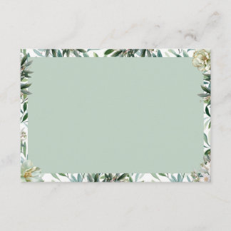 Olive You Blank Recipe Card