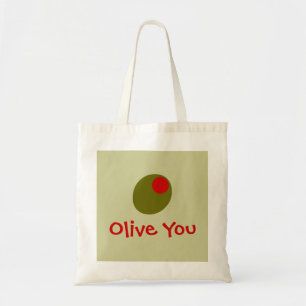 Olive You Tote Bag