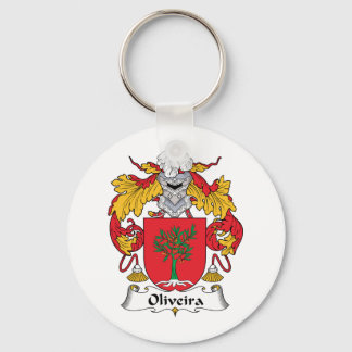 Oliveira Family Crest Key Ring