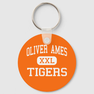 Oliver Ames - Tigers - Senior - North Easton Key Ring