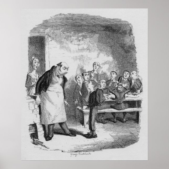 Oliver asking for more poster (Front)