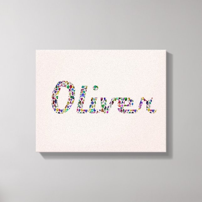 Oliver Canvas Print (Front)