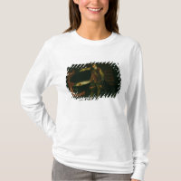 Oliver Cromwell  with the Coffin of Charles I