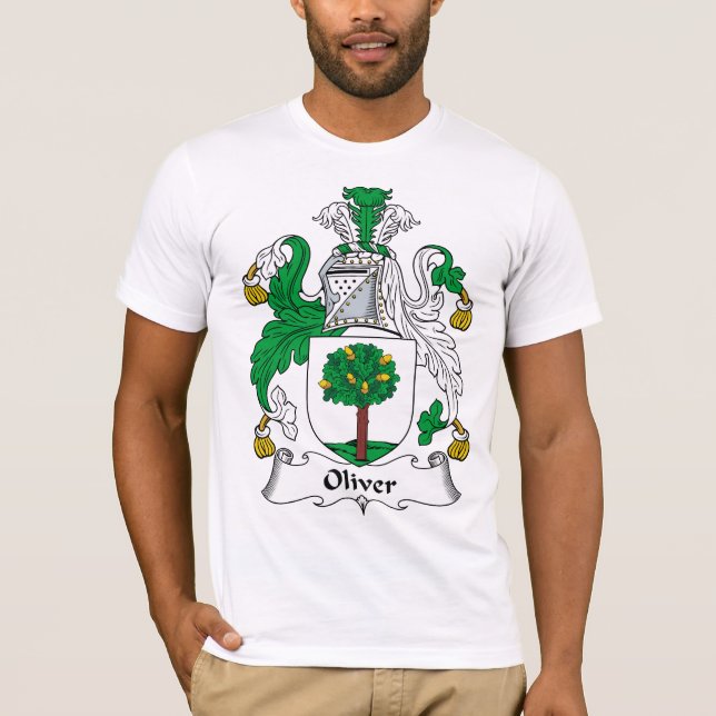 Oliver Family Crest T-Shirt (Front)