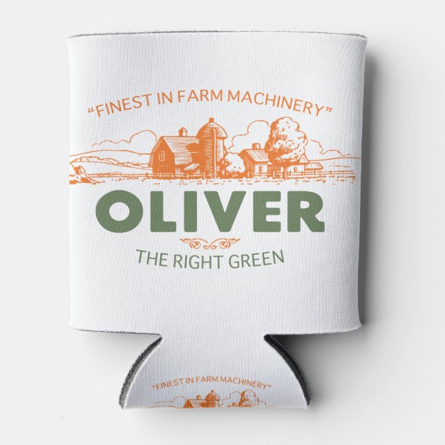 Oliver Farm Tractor Can Cooler (Front)