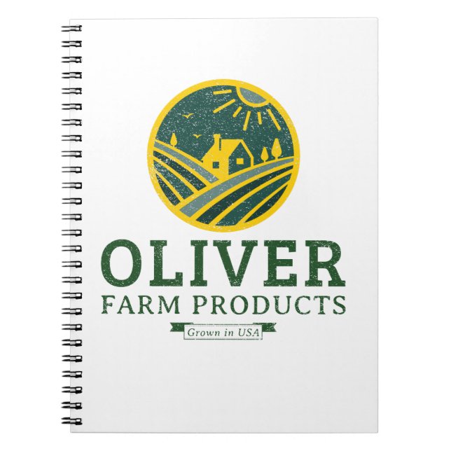 Oliver Farming Notebook (Front)