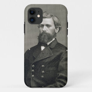 Oliver Otis Howard (1830-1909), engraved by Robert Case-Mate iPhone Case