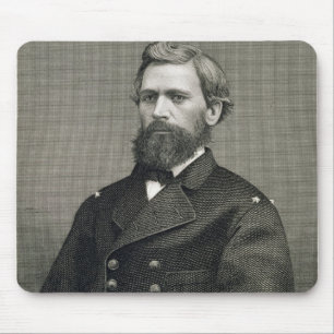 Oliver Otis Howard (1830-1909), engraved by Robert Mouse Pad