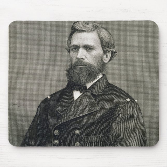 Oliver Otis Howard (1830-1909), engraved by Robert Mouse Pad (Front)