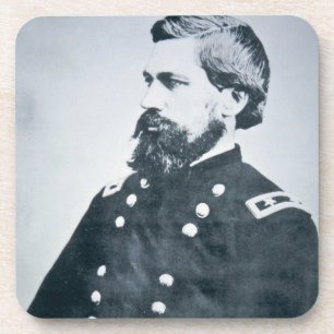 Oliver Otis Howard (b/w photo) Coaster