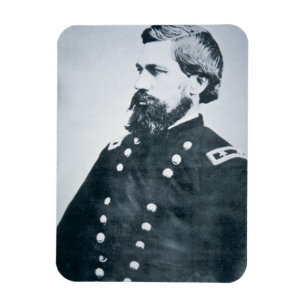 Oliver Otis Howard (b/w photo) Magnet