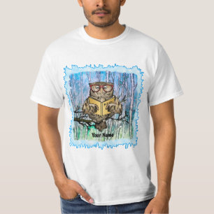 Oliver Owl Reads T-Shirt
