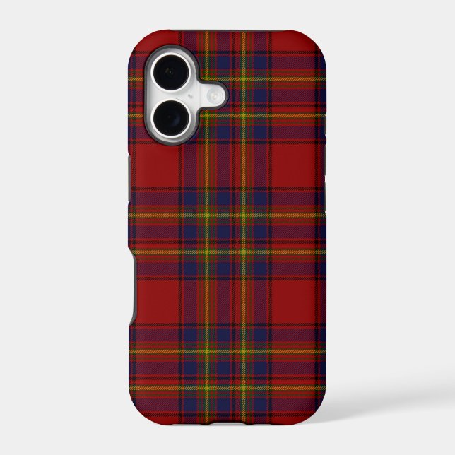Oliver tartan red yellow blue plaid (Back)
