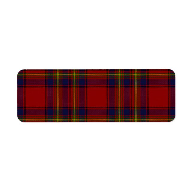 Oliver tartan red yellow blue plaid (Front)