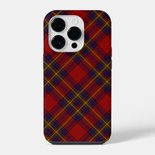 Oliver tartan red yellow blue plaid iPhone 14 pro case