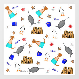 Oliver The Otter Summer Beach Vacation Pattern