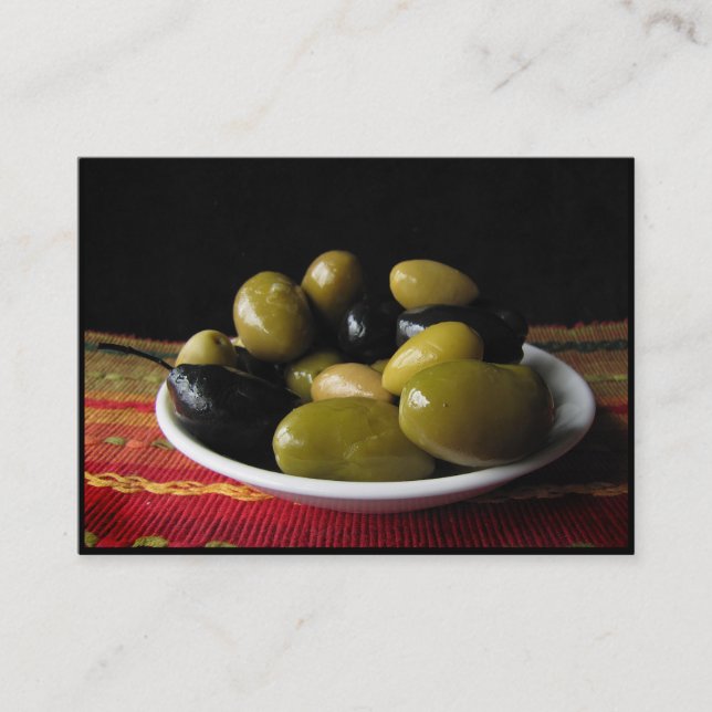 Olives ATC Business Card (Front)