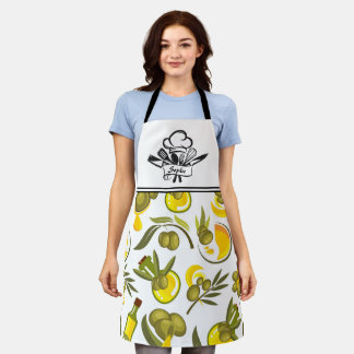 Olives Personalised Apron