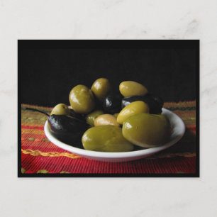 Olives Postcard