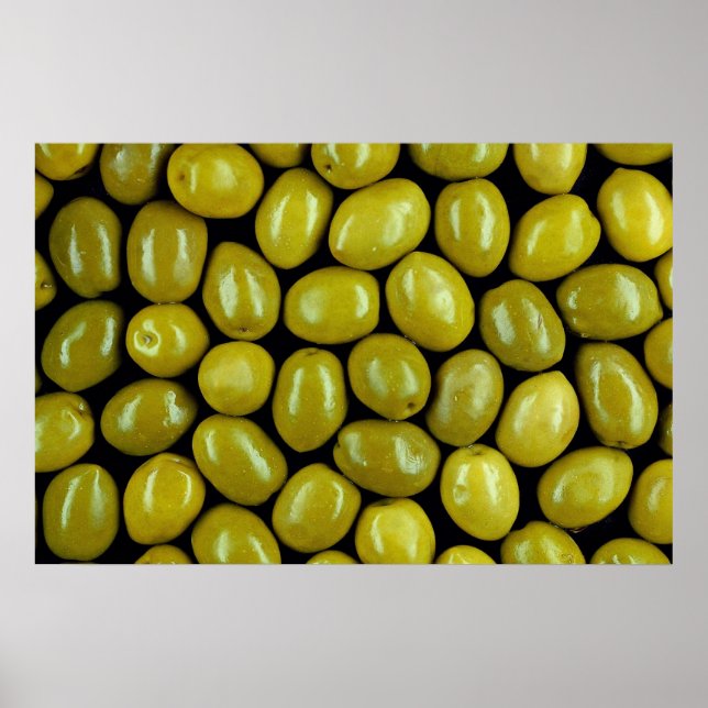 Olives texture poster (Front)