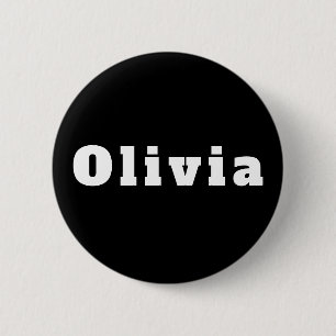Olivia 6 Cm Round Badge