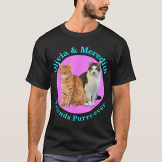 Olivia And Meredith Cat  T-Shirt
