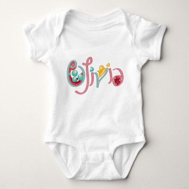 Olivia Baby Bodysuit (Front)