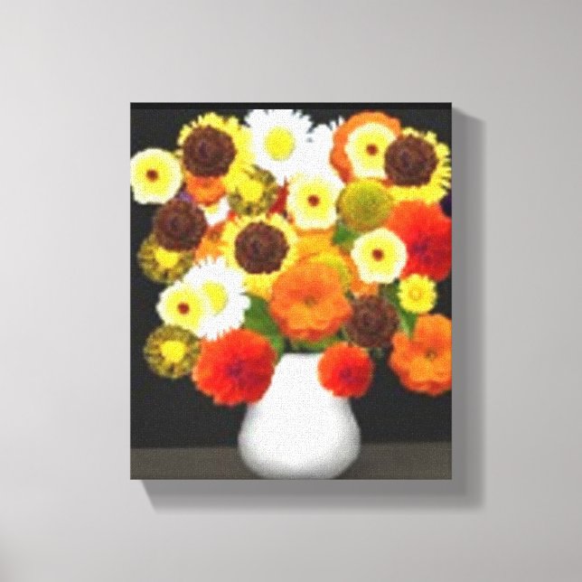 Olivia Design Canvas Print (Front)