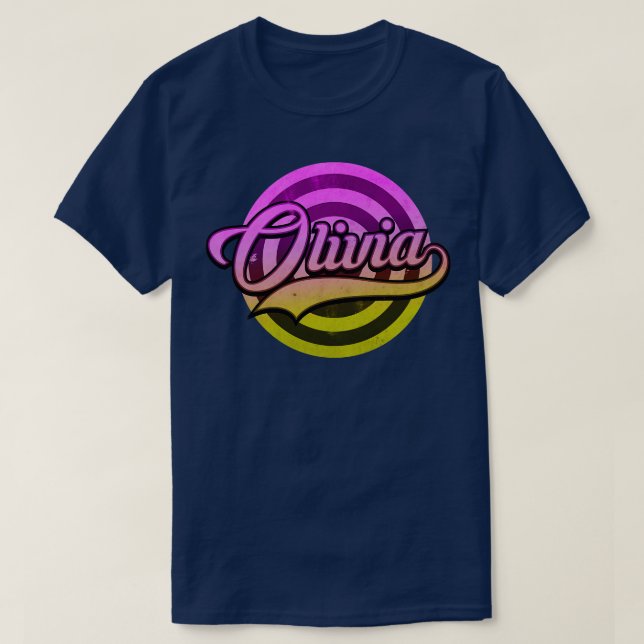 Olivia is My Name T-Shirt (Design Front)