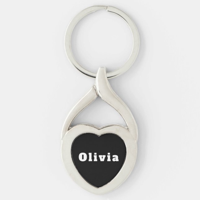 Olivia Key Ring (Front)