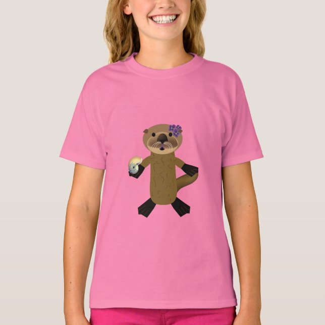 Olivia Otter T-Shirt (Front)