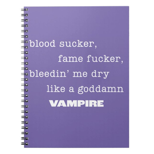 Olivia Rodrigo lyric Notebook Pop Music (Front)