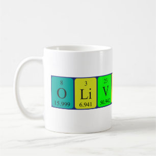 Olivia-Rose periodic table name mug
