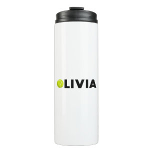 Olivia Tennis Thermal Tumbler
