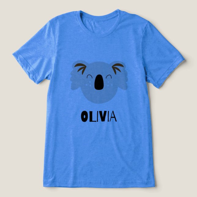 #OliviaT-Shirt Tri-Blend Shirt (Design Front)