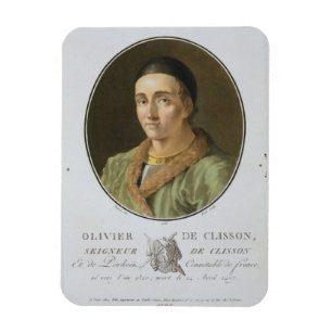 Olivier de Clisson (1336-1407) from 'Portraits des Magnet
