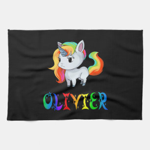 Olivier Unicorn Tea Towel