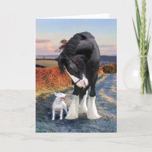 "Ollie & Blackbird" Greeting Card