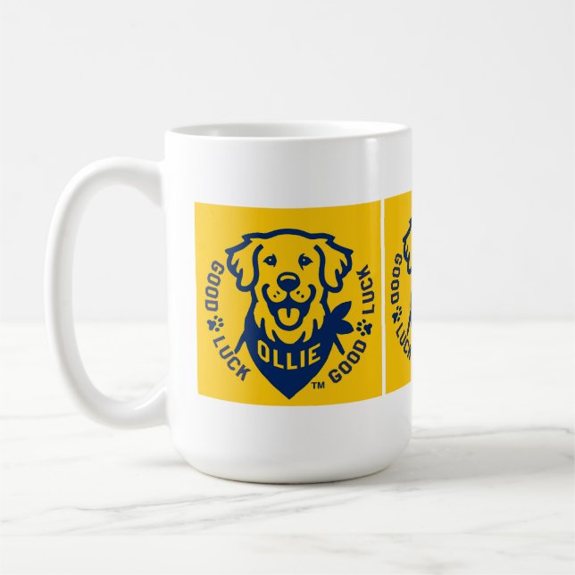 Ollie the Lucky Dog Mug (Left)