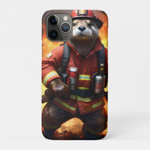 Ollie The Otter Fire Fighter,  Case-Mate iPhone Case