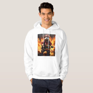 Ollie The Otter Fire Fighter,  Hoodie